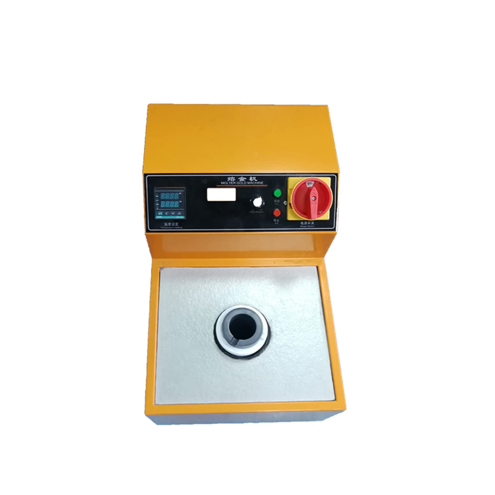FAXIOAWA Mini Forno di Riscaldamento a induzione 3000W Macchina di Riscaldamento a induzione Forno di Fusione del Metallo Attrezzatura per tempra del Metallo fondere Oro Argento