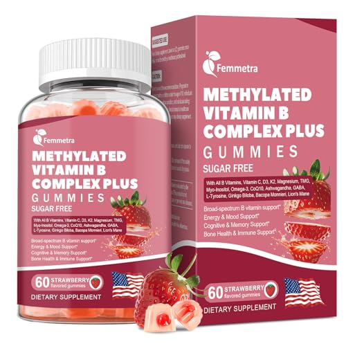 Ultra Methylated Vitamin B Complex Sugar Free Methylation Support Gummies