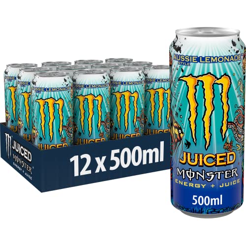 Monster Energy Juiced Aussie Style Lemonade - koffeinhaltiger Energy Drink...