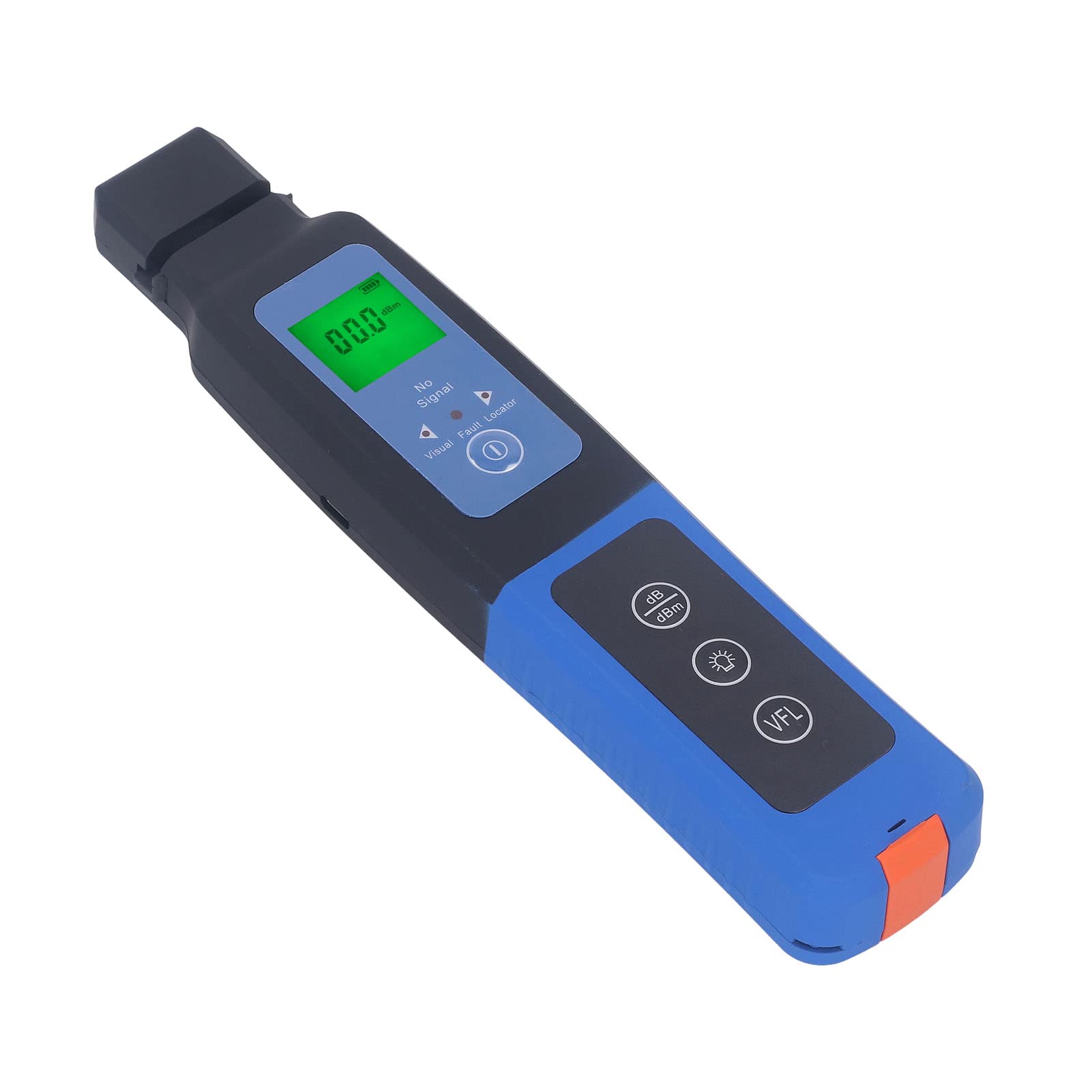 Optical Fiber Identifier, Glasfaser Identifikator Optische Faser Identifier Gebaut mit 10KM VFL,800-1700nm Optischer Leistungsmesser optisches Kabeltester, 10 Km Messentfernung