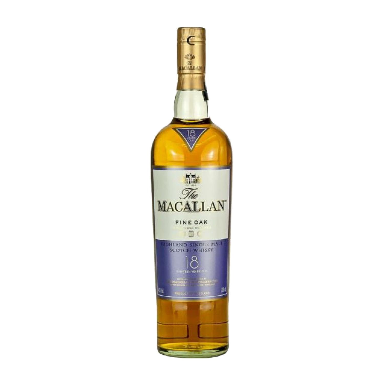 Whiskey Single Malt Macallan Fine Oak Triple Cask Matured 18 Jahre