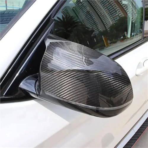Coque de rétroviseur carbone véritable pour BMW F95 X5M finition luxe - 4