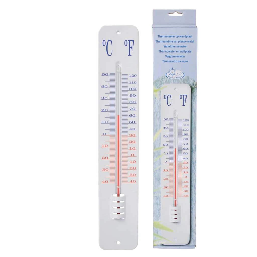 Fallen Fruits Thermometer on Wall Plate