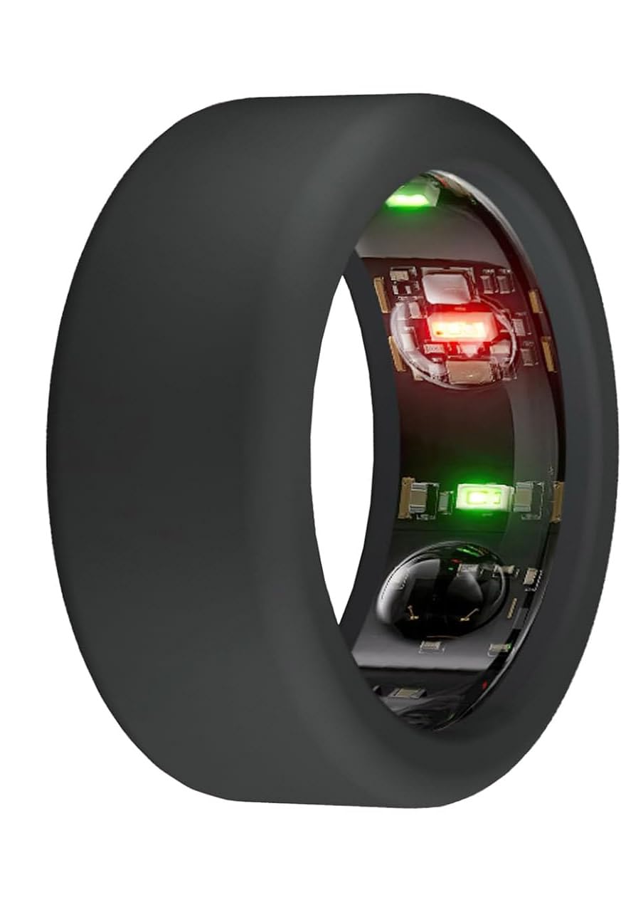 Silicone Ring Cover for Ring Protector Working Out, Elastic Silicone Case for Ring Cover Protector While Exercising Lifting Weights for Women Men Gifts (M (11/12/13/14), Black)