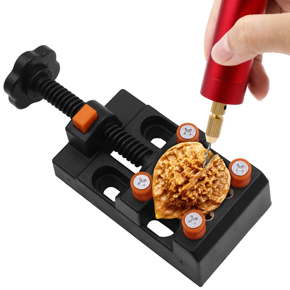 Mini Tafelklem Aluminium - Verstelbare Universele Micro Klem Voor Boormachine En Hobby | Zilver