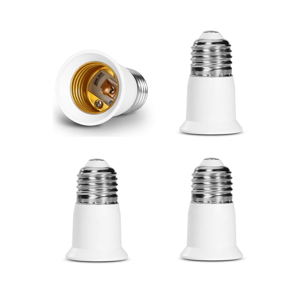 Wixann E26 to E26 Socket Extender, Lamp Bulb Socket Extension, Lamp