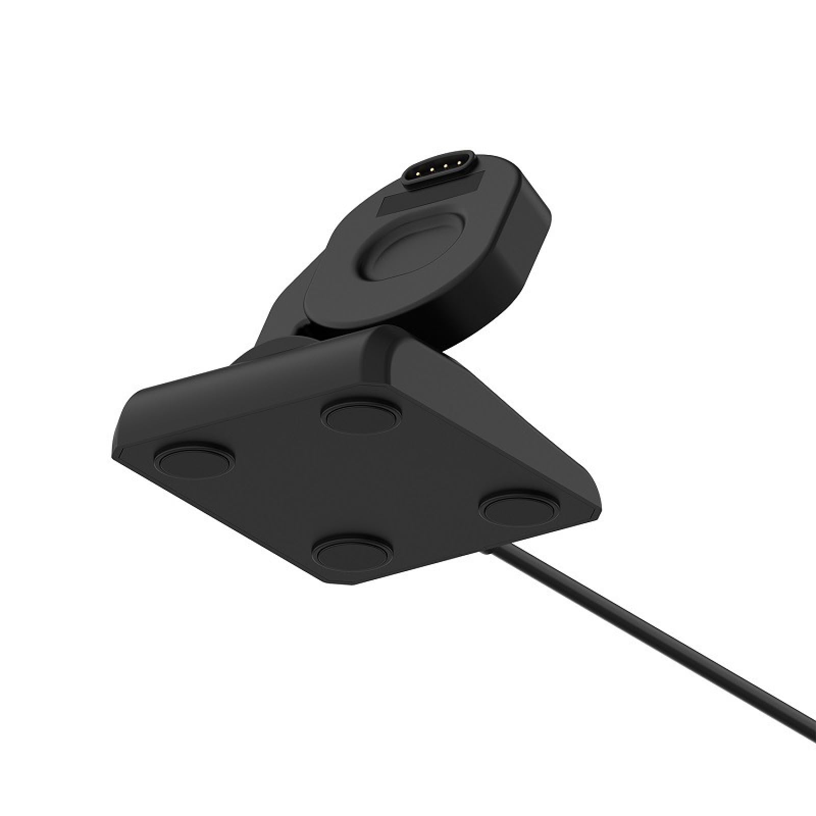 ABS Charging Stand Durable USB Charger 39.37in Black Charging Dock for Suunto 7 Smartwatch