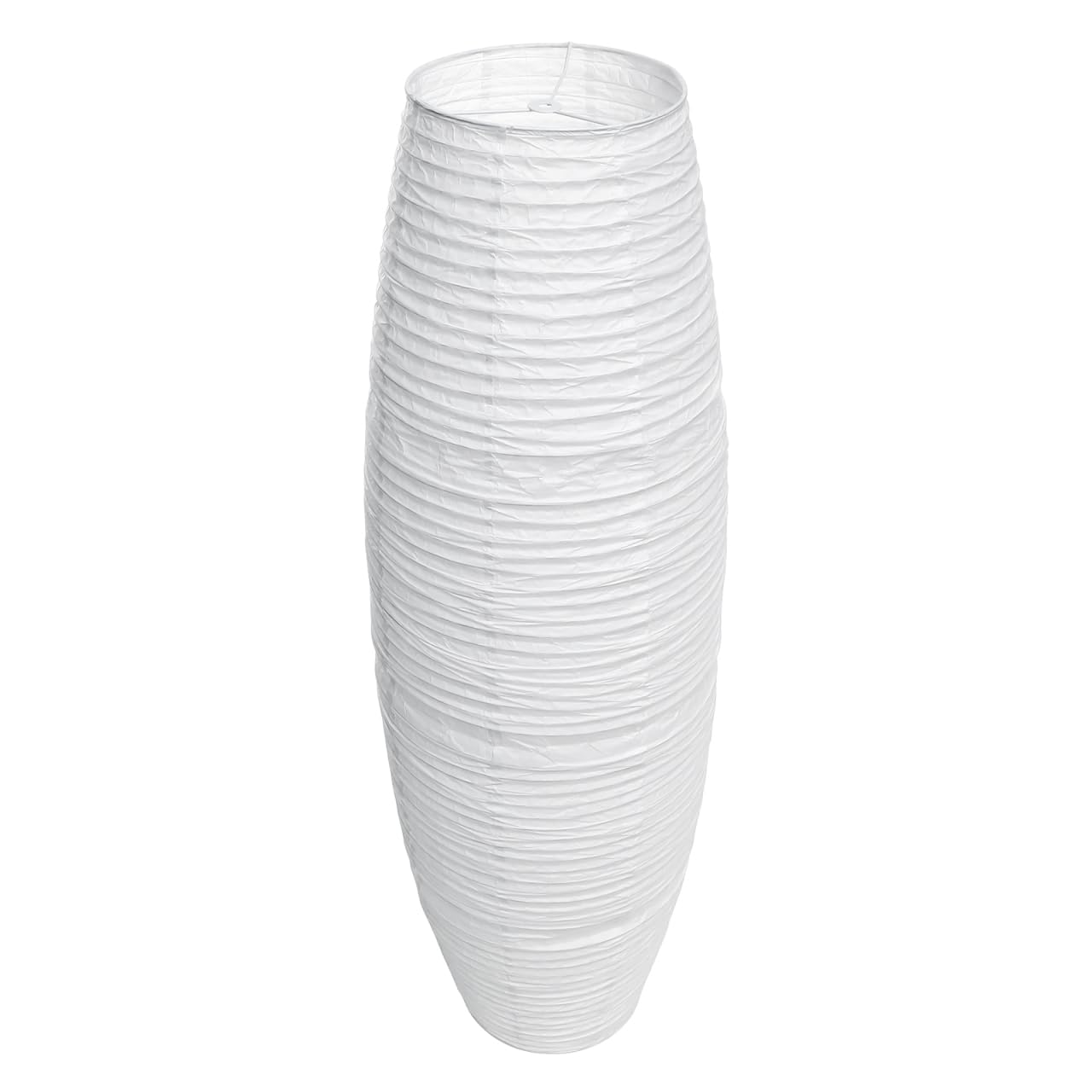 Uonlytech Paralume Verticale Di Carta Copri Lampada Da Terra Tonalità Chiara Accessorio Leggero Per Soggiorno Studio Camera Da Letto