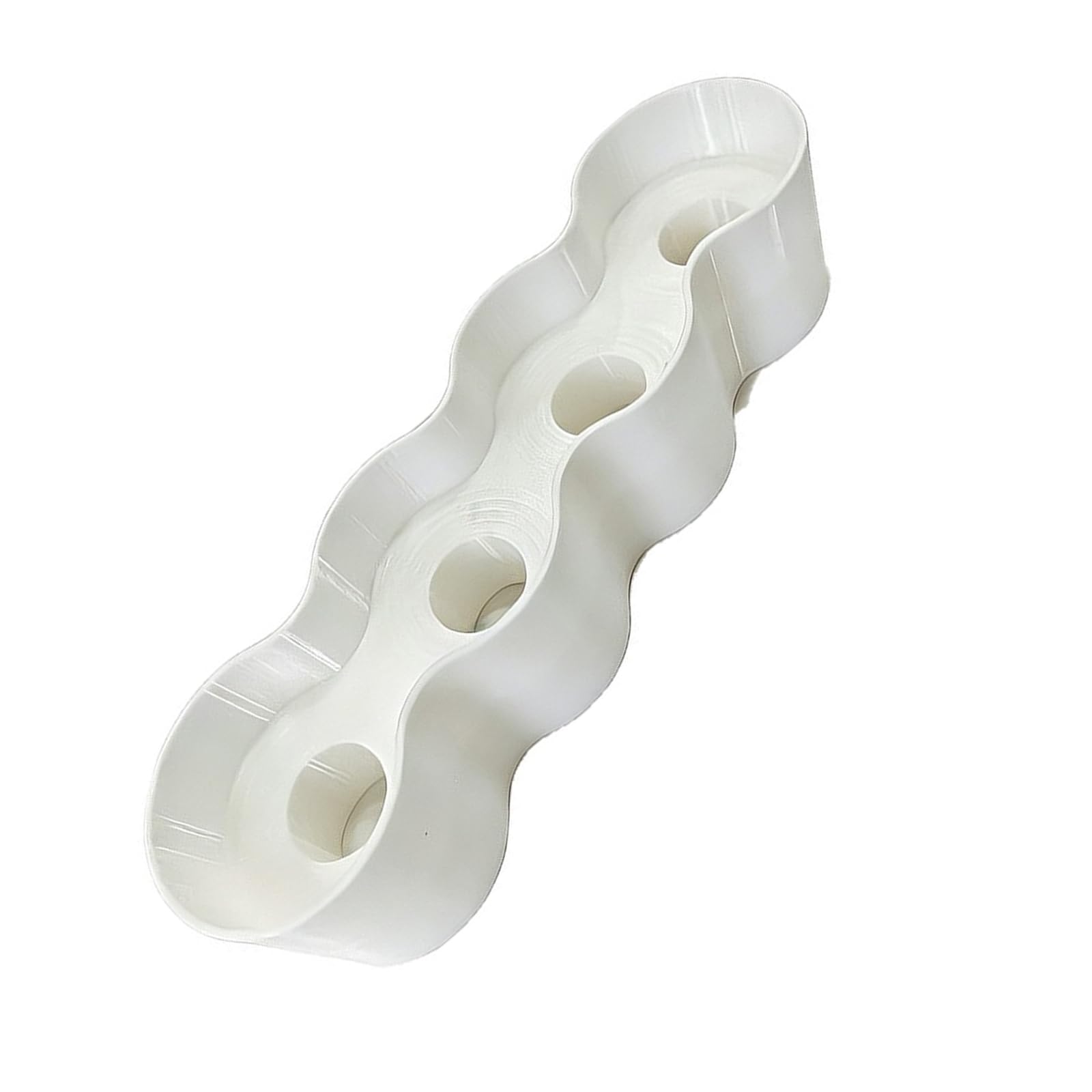 PANGBOER Refrigerator Sauce Holder with 4 Slots, Condiment Tube Organizer for Fridge Shelves and Kitchen Prep Areas Daily