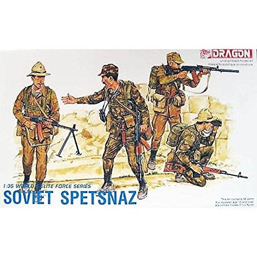 Spetsnaz soviétiques 1/35 task force spéciale figurines de combat pour modélisme plastique