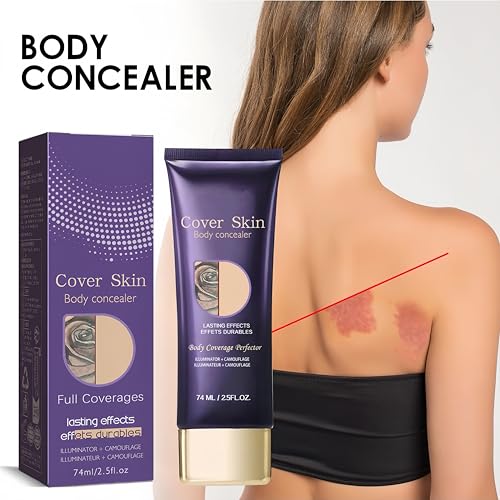 image for JYOVQXF Waterproof Body Concealer For Legs And Body,Tattoo And Scar Co