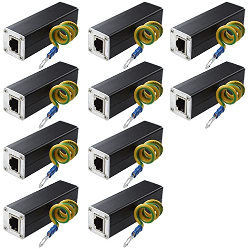 Arrester Ethernet RJ45 Cosmin parafoudre réseau 4 ports 100 MHz