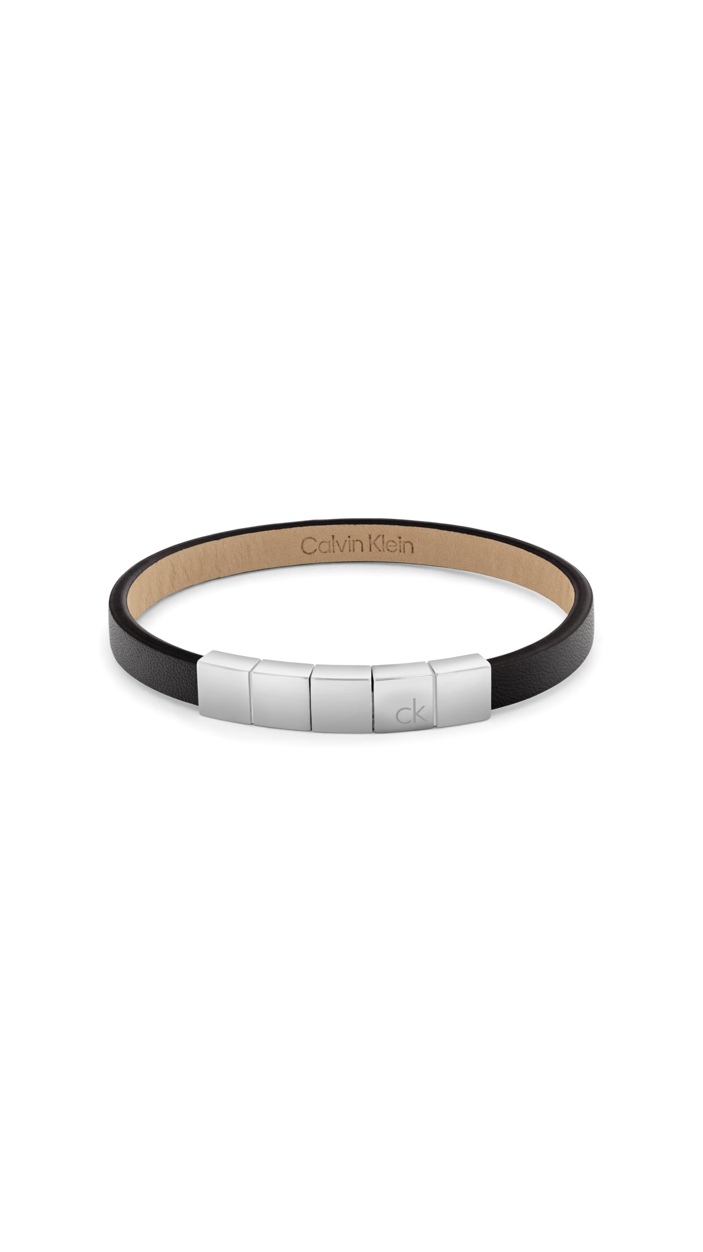 Calvin Klein Men's Geometric Bracelet - Black