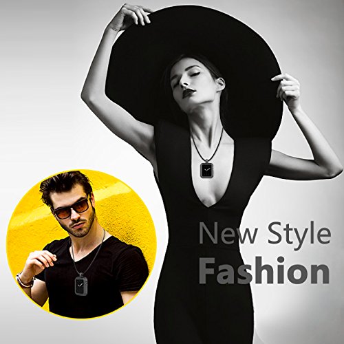 Compatible With Apple Watch Necklace Pendant Silicone Case Cover Replacement For Iwatch Pendant Series 8 7 6 Se 5 4 3 2, 42 44 45Mm Black #TOP5