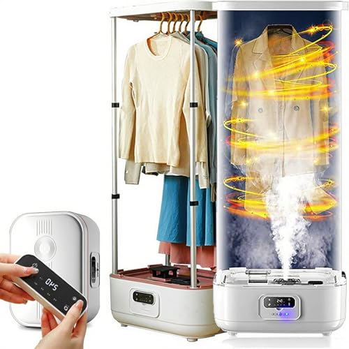 Iron Machine For Clothes,Vertical Steam Iron 900W Automatic Wireless,Portable Steam Drying Smart Machine,Automatic Ironing Machine, For Clothes & Fabric, Quick-Drying Steam