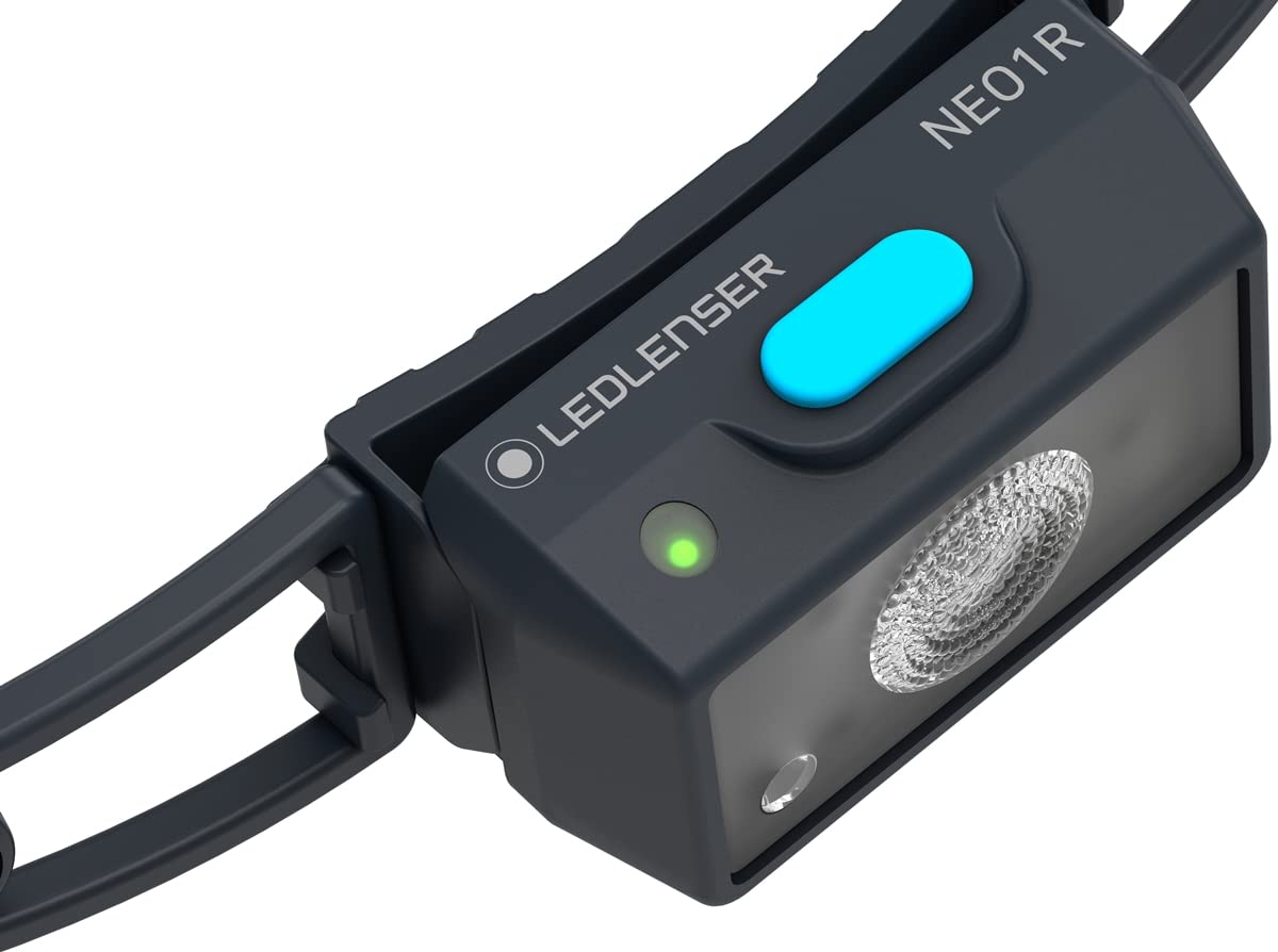 Ledlenser NEO1R Akku-Lauf-LED-Stirnlampe, 250lm, 39g leicht, IP67, Joggen