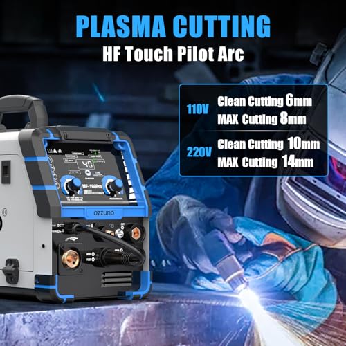 Azzuno MF-160-2 5 In 1 160A Welder Machine, Plasma Cutter Welder Combo thumb #3