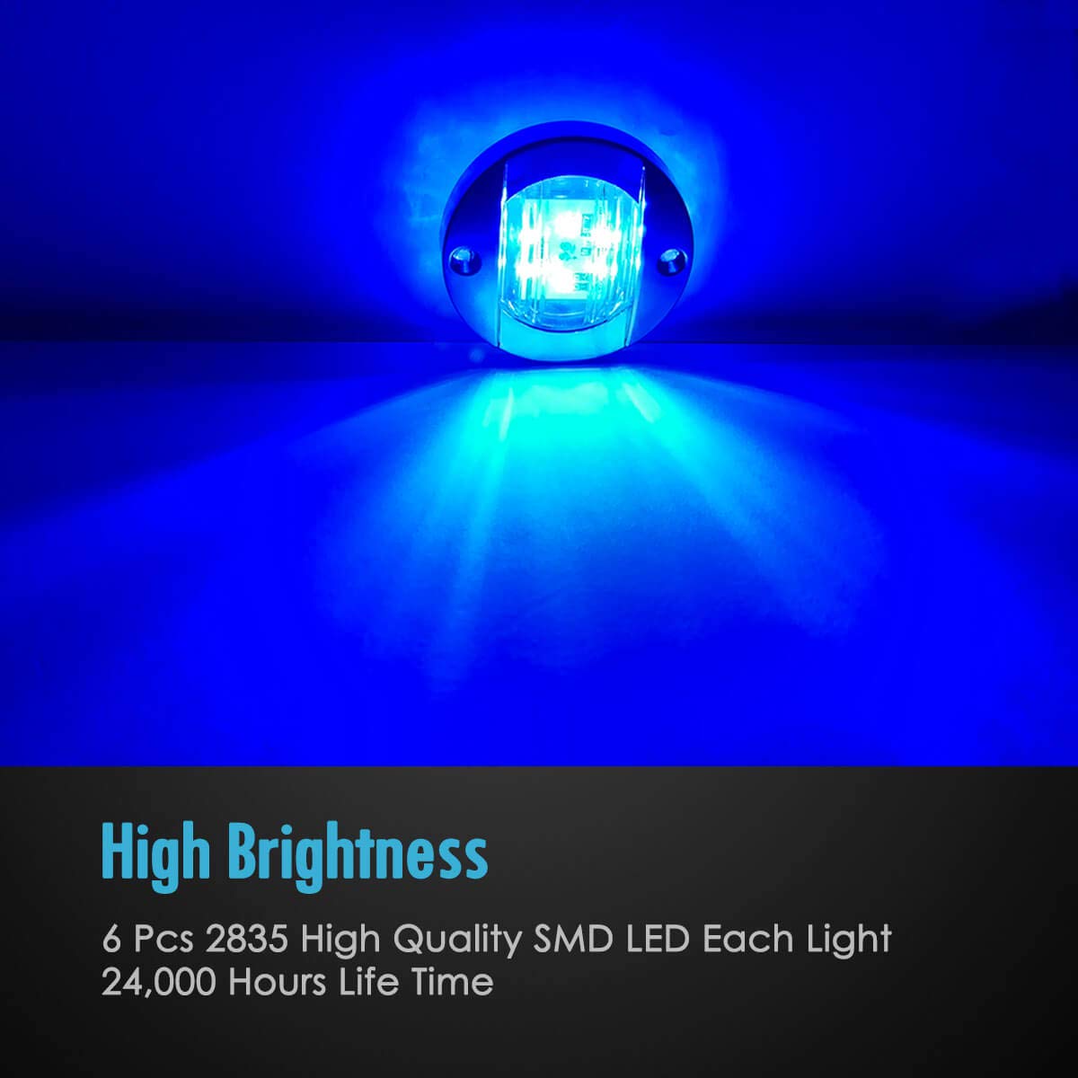 Blue Boat Led Snapklik.com : TCTAuto Blue Marine LED Lights For Boats Courtesy Cabin ...