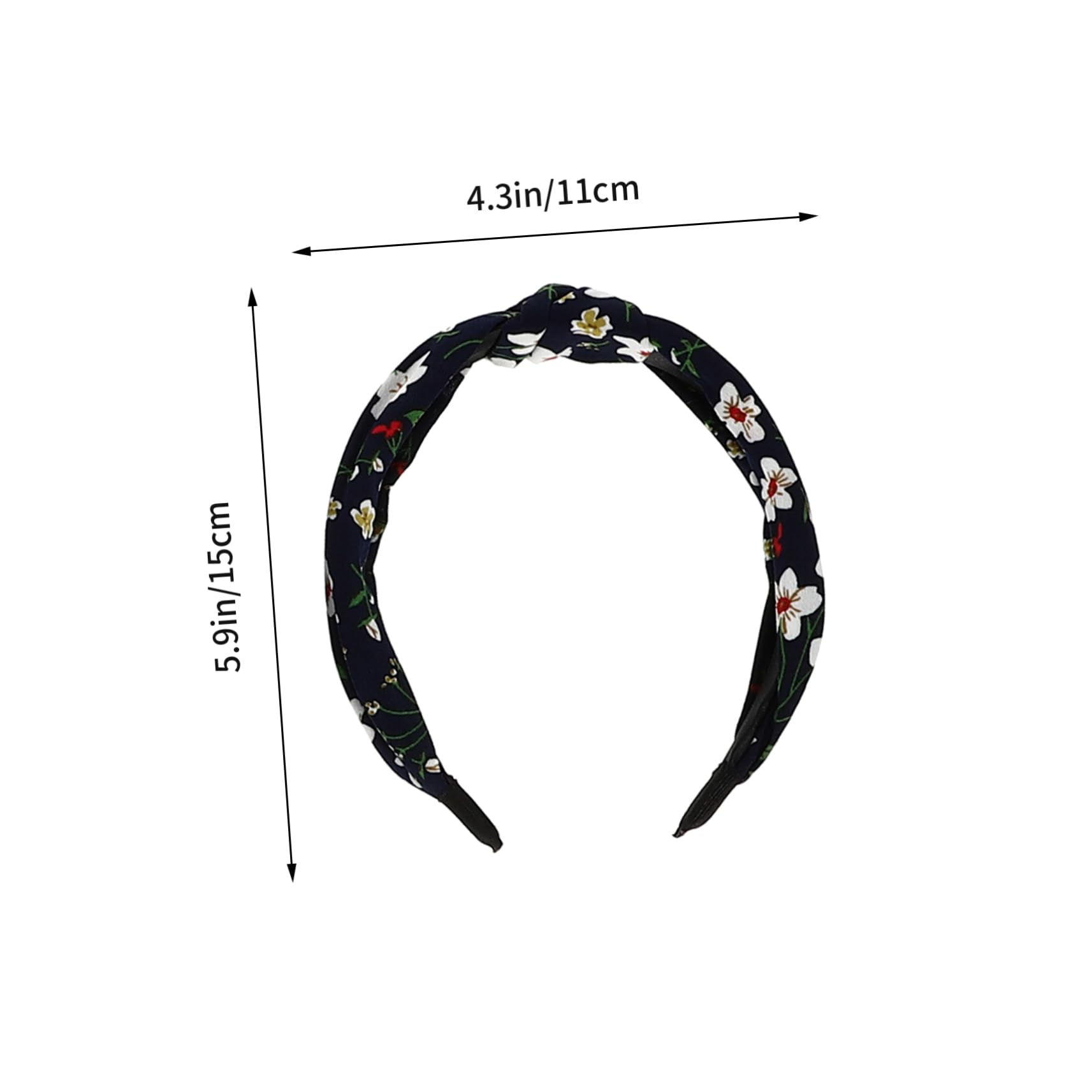 10 piezas Diademas de Tela Floral para Lavado Facial y Maquillaje Accesorios Elásticos Prácticos y Decorativos para Mujer y Niñas