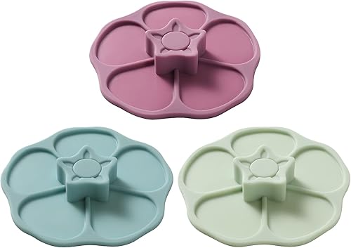 Miniatura 13 de Cubiertas de Tazas de Silicona (Juego de 3), Tapas de Silicona Multicolor para Tazas, Tazas, Teteras, Cubiertas Flexibles para Tazas, Tapas de Tazas