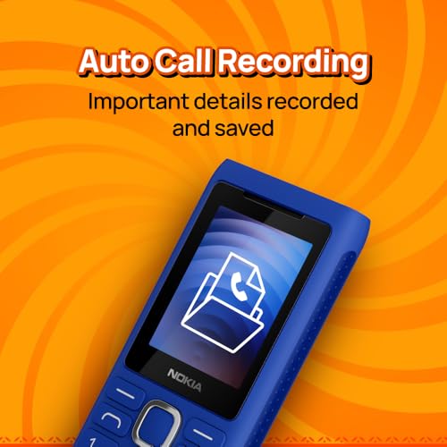 Image of Nokia 110 Power Keypad Phone |Dual SIM, Camera, Long Lasting Battery, Durable Design, Phone Talker, Wireless FM Radio, MP3 Player, MicroSD, 1-Year Replacement Guarantee | Blue