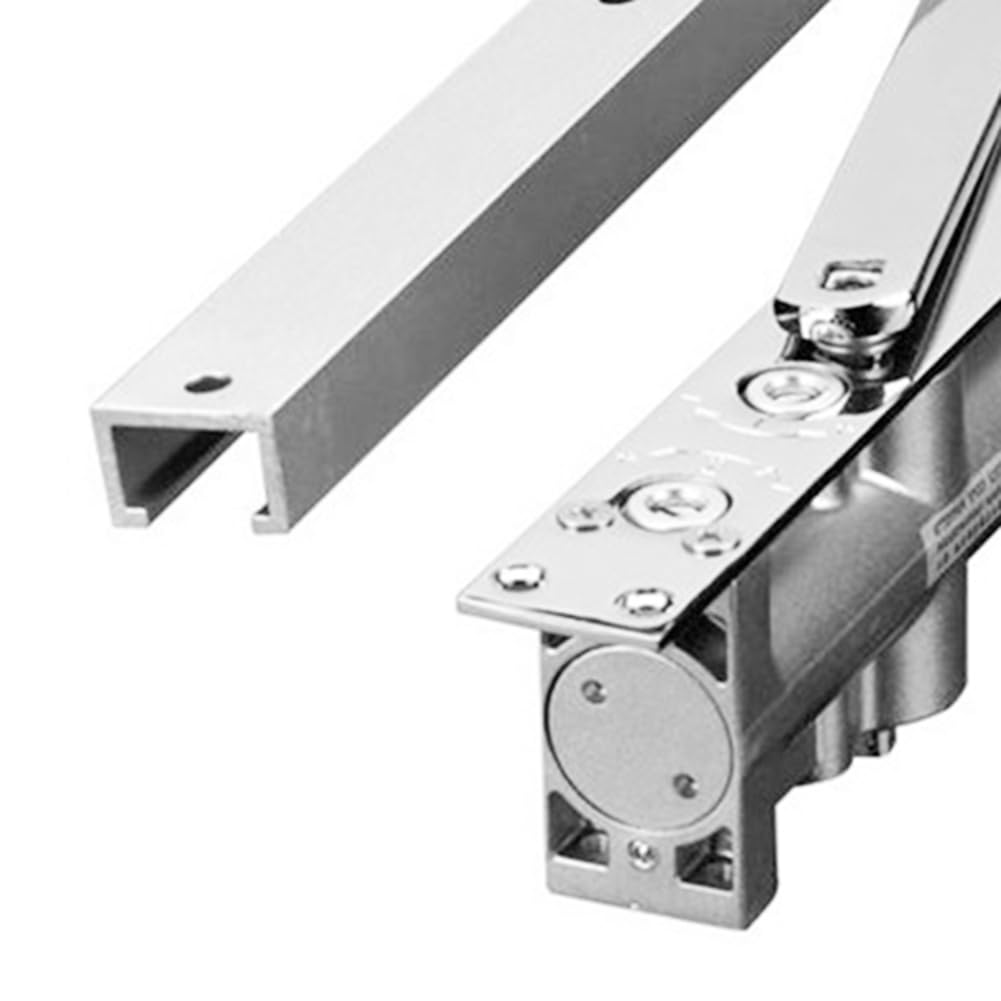 Regulowany zestaw hydraulicznych samozamykaczy - ukryty automatyczny domowy system bezpieczeństwa dla płynnego, cichego zamknięcia - idealny do drzwi wewnętrznych i zewnętrznych
