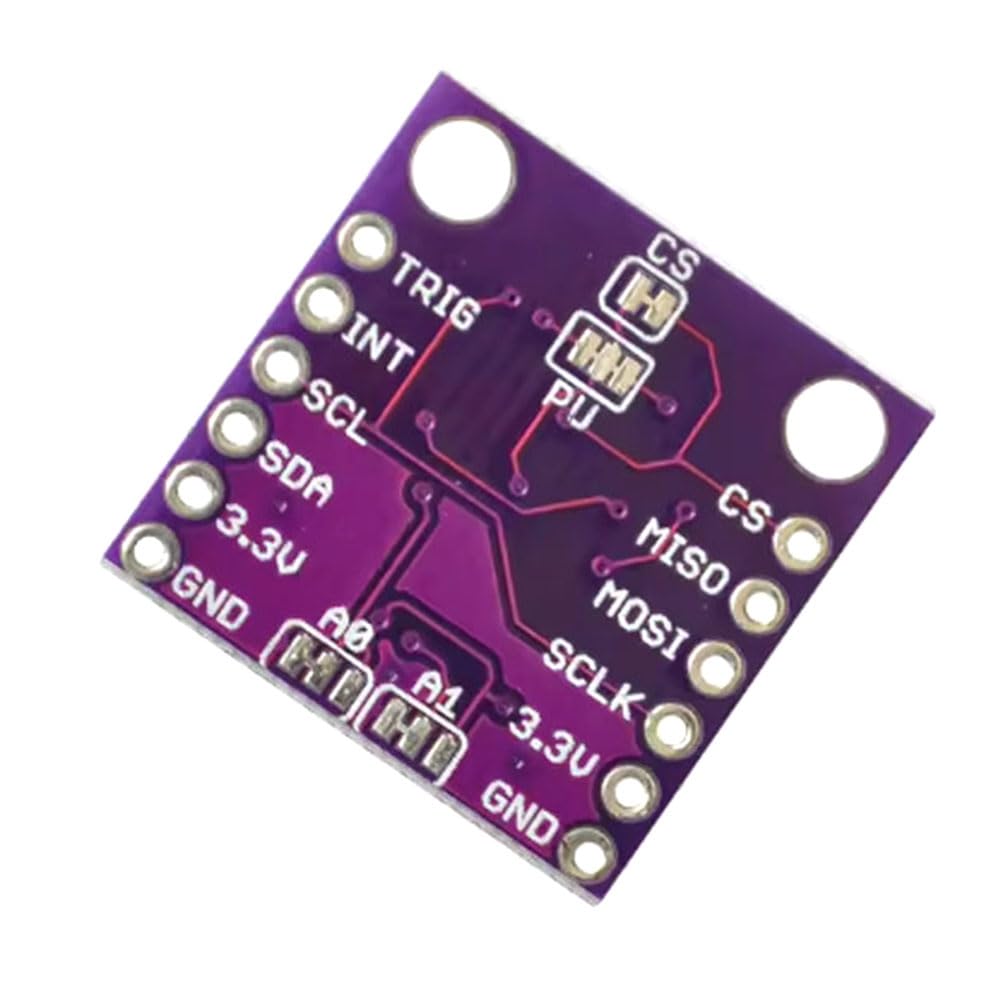 MLX90393 Sensores Hall Digitales 3D Posición 3D de la Placa del Sensor de Desplazamiento Angular Rotacional Sin Contacto