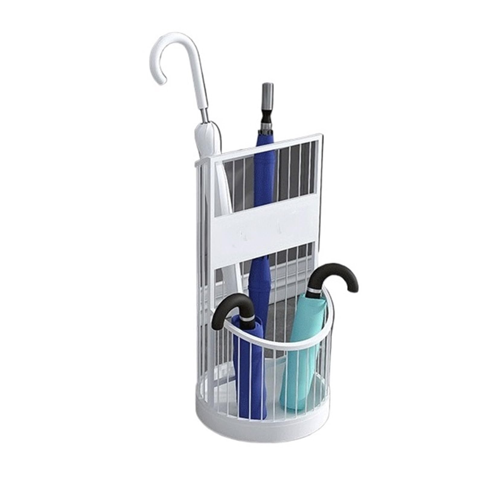 XUJUAN-0227 Umbrella Holder Creative Commercial Umbrella Stand: A Versatile Storage Solution For Home Entrances(White,Small)