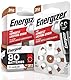 80 Energizer Hörgerätebatterien für Kopfhörer, Größe 312, braun, ohne Quecksilber, 10 Packungen mit je 8 Batterien