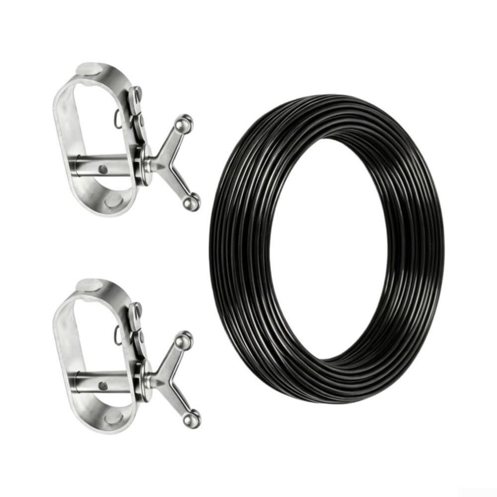 Cable Piscina 30m Aluminio Antióxido Cable Piscina 30m Aluminio(black)