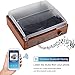 Record Player Bluetooth Turntable for Vinyl with Speakers & USB Player,Vinyl to USB,3 Speed Belt Driven LP Vintage Phonograph for Home Decoration
