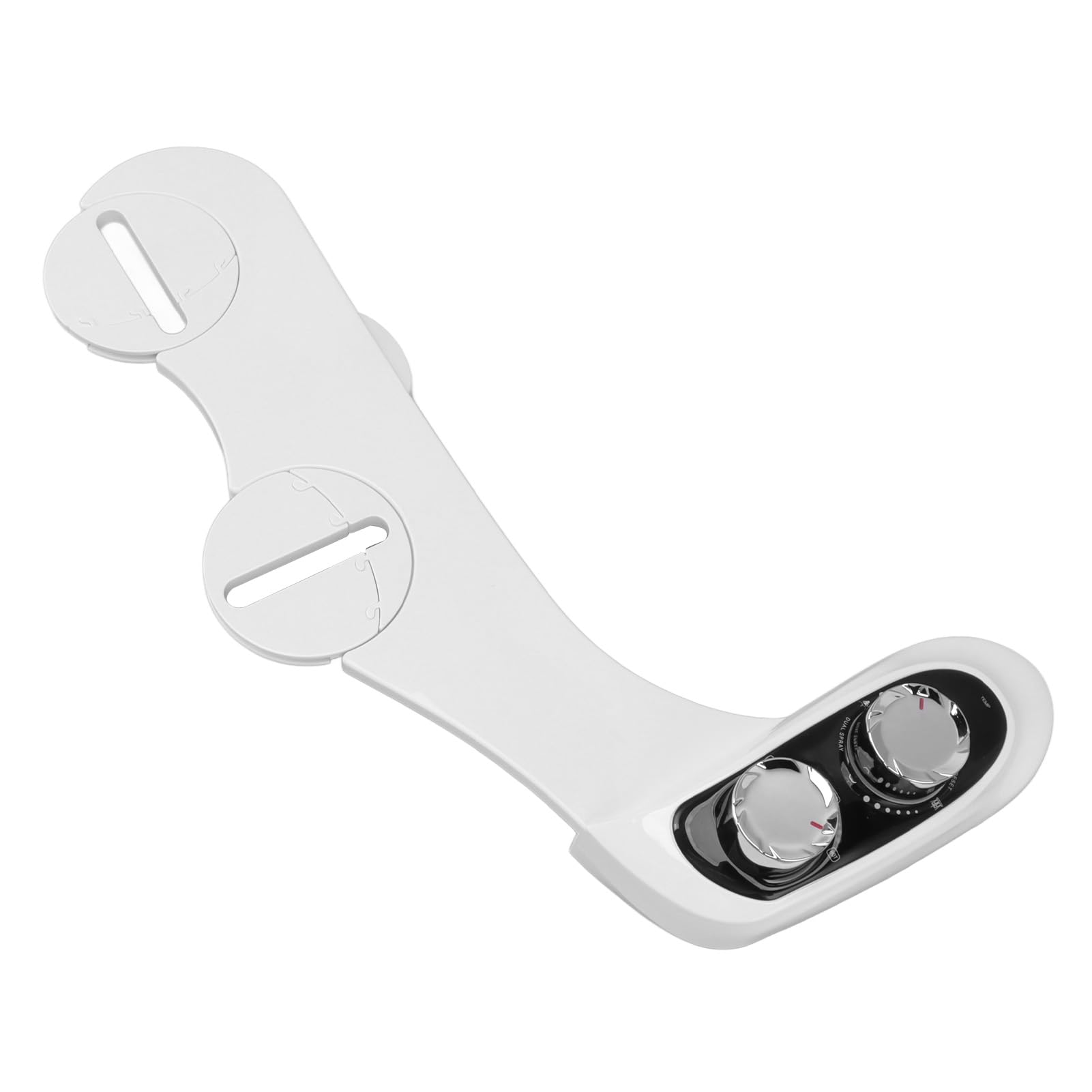 Generic Accesorio para bidé Frío y Caliente de Doble Boquilla, Pantalla Digital de Temperatura para Baño, Cómodo Diseño de ABS, Adecuado para Todos los Usuarios