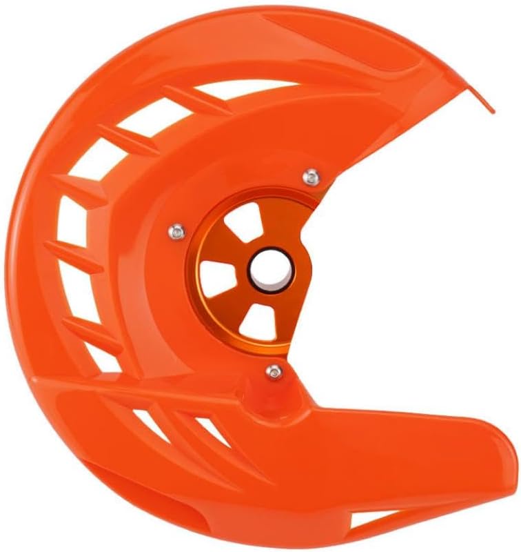 Front Brake Disc Guard Compatible With Motorcycle Models TE 300 2014 2015 TE 250 FE 250 FE 350 FE 450 501 EXC 300 EXC 250(Orange)