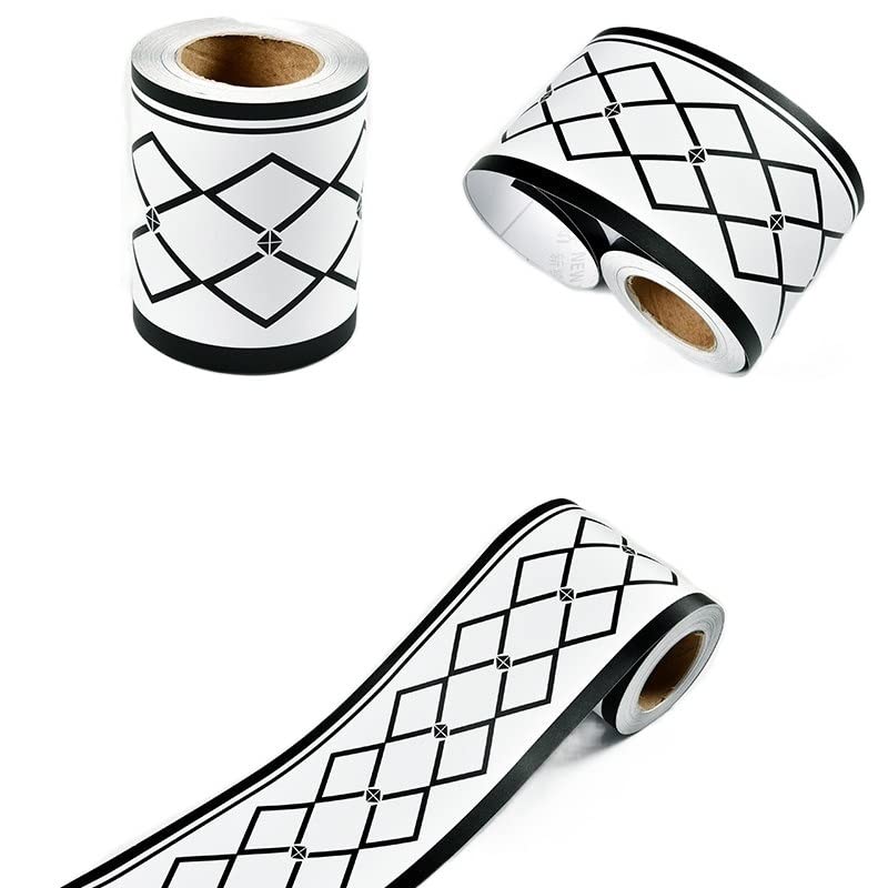 Cenefa Adhesiva Para Pared Esquinas estéreo, esquina, pasillo, borde, pared, autoadhesivo, cintura, pegatina impermeable, azulejo, zócalo, pegatinas de pared(1003)