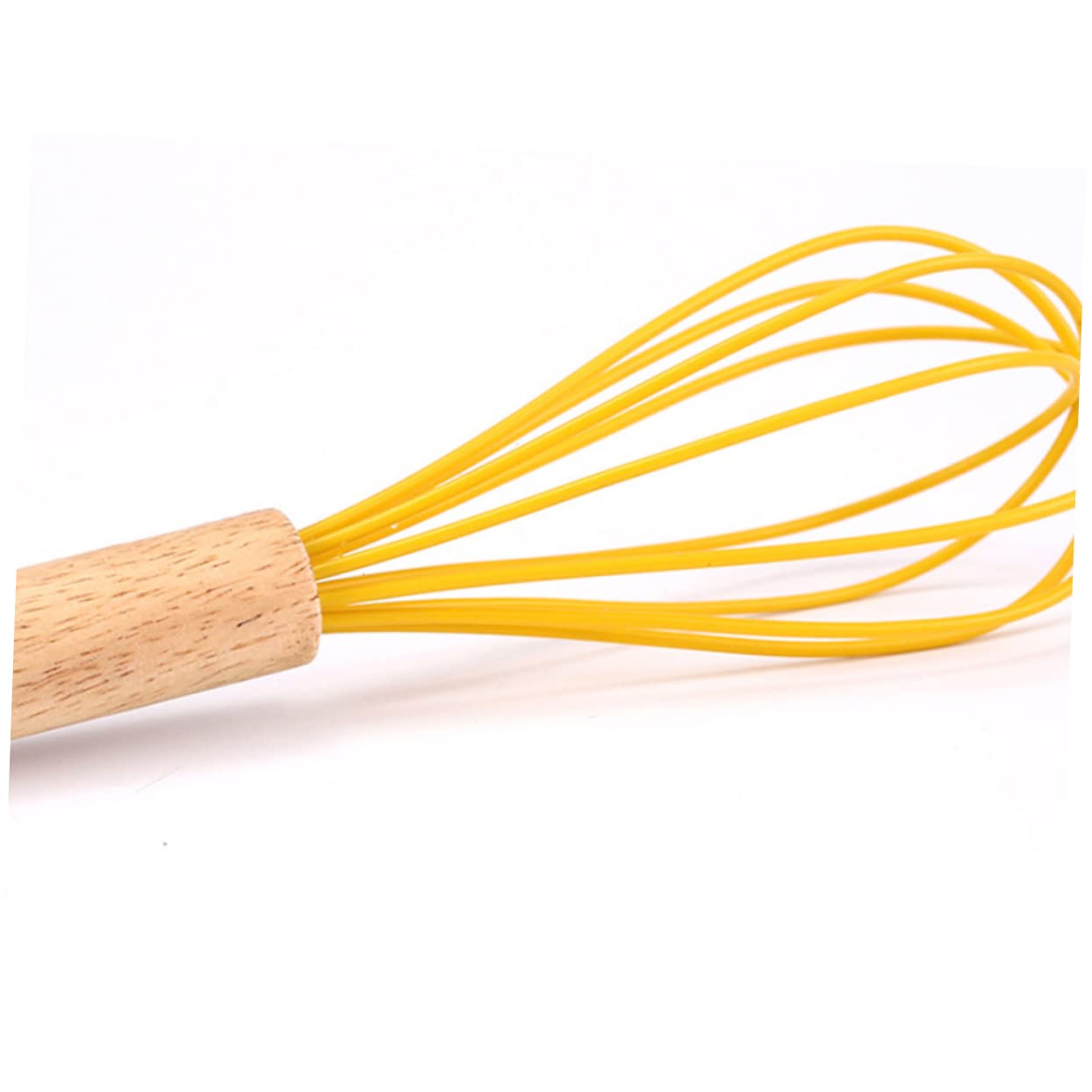 Unomor 3pcs Hand Whisk Beater Kitchen Tool for Effortless Mixing Stirring Dishwasher Safe Comfortable Grip for Baking Cooking
