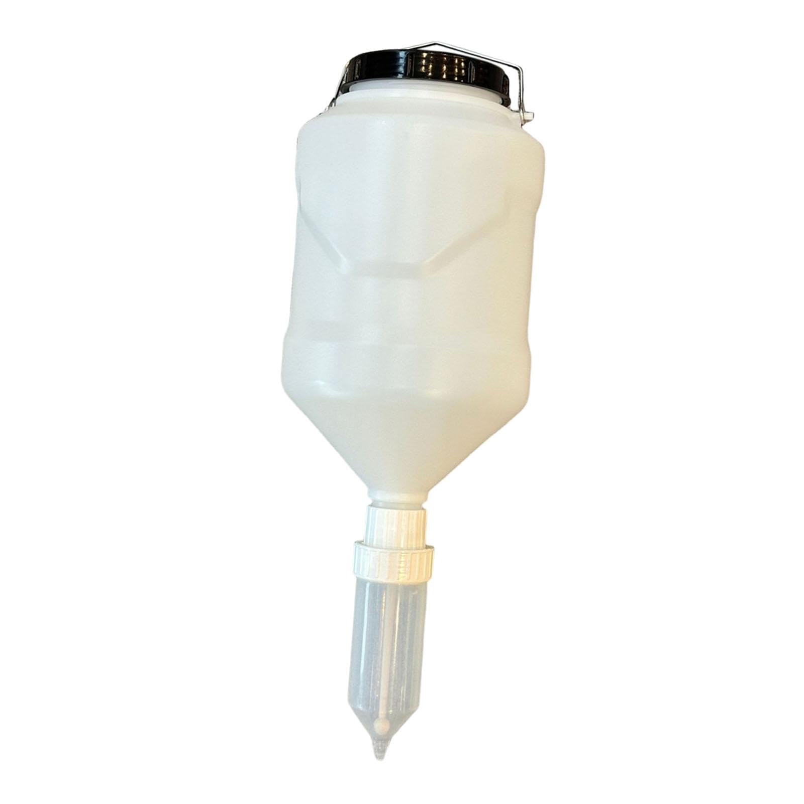KESOTO Squeeze Flasche professionell für Soße, Kunststoff Squeeze Bottle 3 Liter mit Kappen, Flasche Squirt Bottle Soßenspender Ketchup Flaschenspender für Restaurants, Ketchup, Gewürzsaucen, Gewürze
