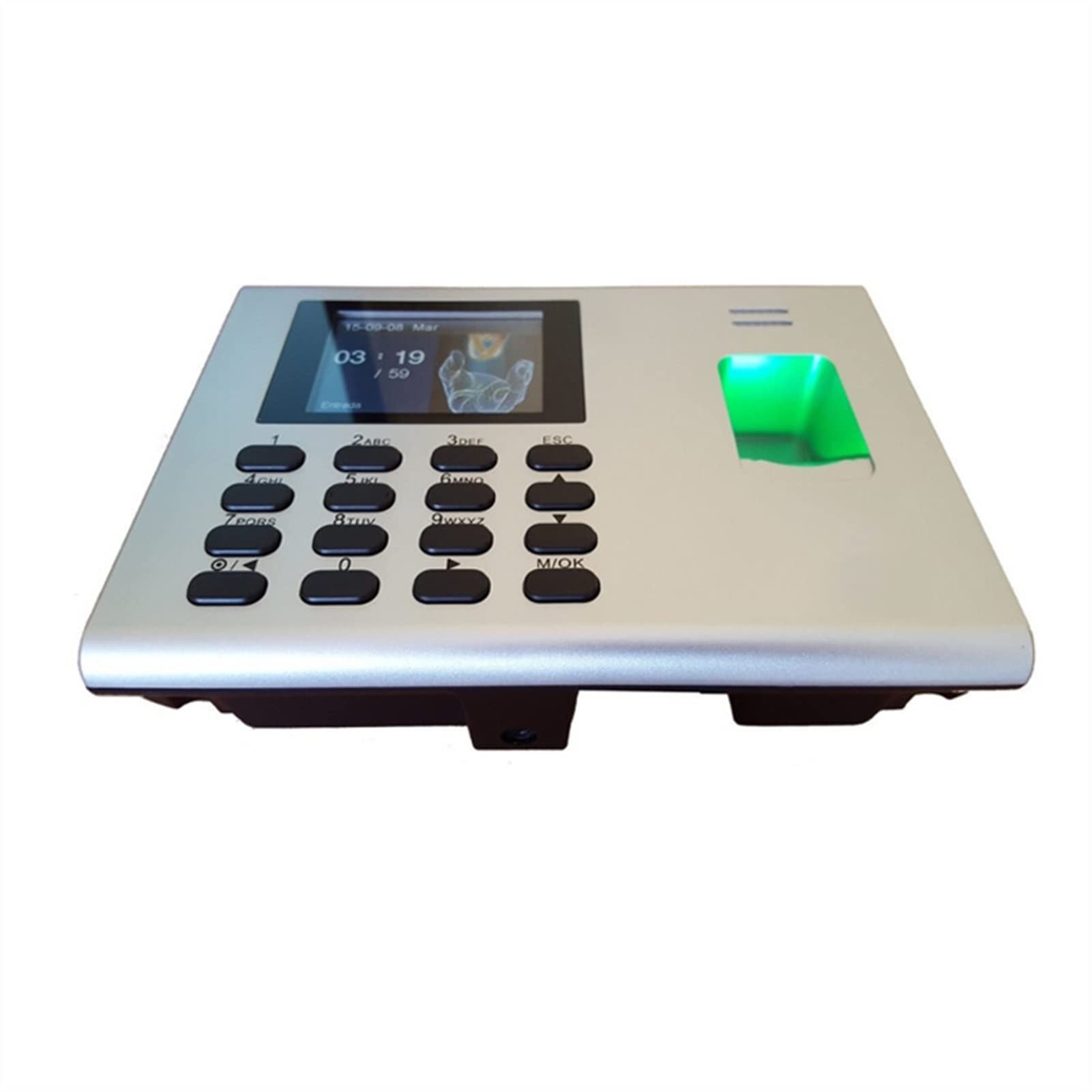 Sistema De Control De Acceso con Huella Dactilar Biométrico, TCP/IP, USB SSR, Reloj De Entrada, Sistema K40 con Batería Integrada,K40-id-Russian