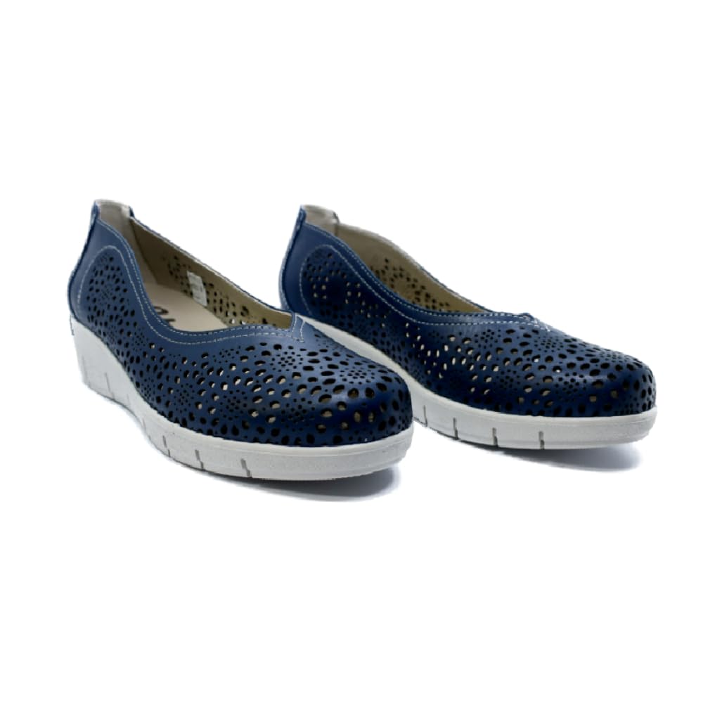 48+ hours- Mercedes Piel cuña 5 cm - 1005 para: Mujer