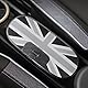FDAIUN Mittelkonsole Aufbewahrungsbox Armlehne Organizer Tray für Mini Cooper Aceman J01 J05 2024 2025 Automatikgetriebe Zubehör Ablagefach in der Mittelkonsole Mini Zubehör (Schwarz Grau)