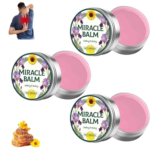 Senzion Miracle Balm Miracle Balm for Swollen Legs Natural Ingredients Relaxed and Comfortable Soothing Joint Cream for Back Hands Feet and Body Improves Joint Comfort