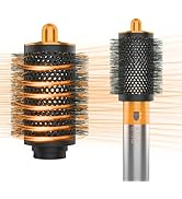 AIRUISH Upgraded Large Round Volumizing Brush for Dyson Airwrap Attachments, Brush for Dyson Airw...