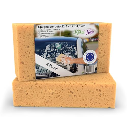 Kitchen Helpis Set di 2 Spugne Auto 22,5x12x4,5 cm