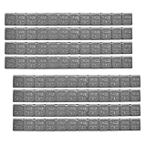 Wevdn 96 PCS 1/4 Oz Adhesive Backed Wheel Weights, 0.25 Ounce Stick on Wheel Weights with Easy Peel Tape, Low Profile Tire Balancing Weights for Cars ATVs SUVs Trucks Motorcycles