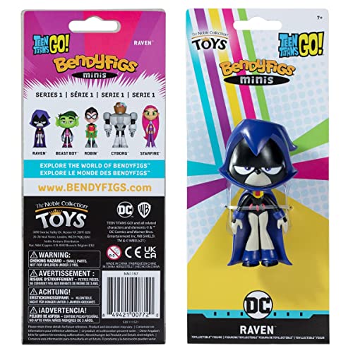 BendyFigs Mini TTGo Raven, Dark - Image 2