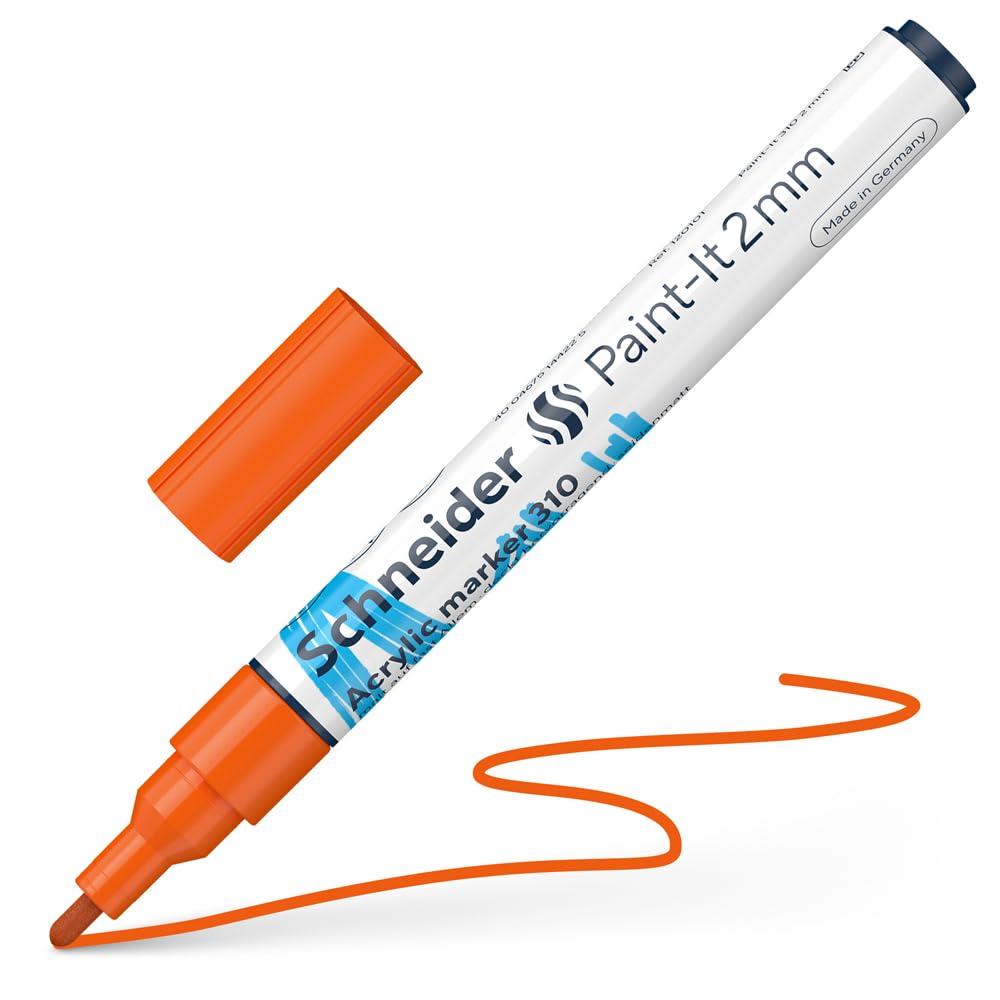 SCHNEIDER 310 AKRİLİK MARKER 2MM TURUNCU- 120106