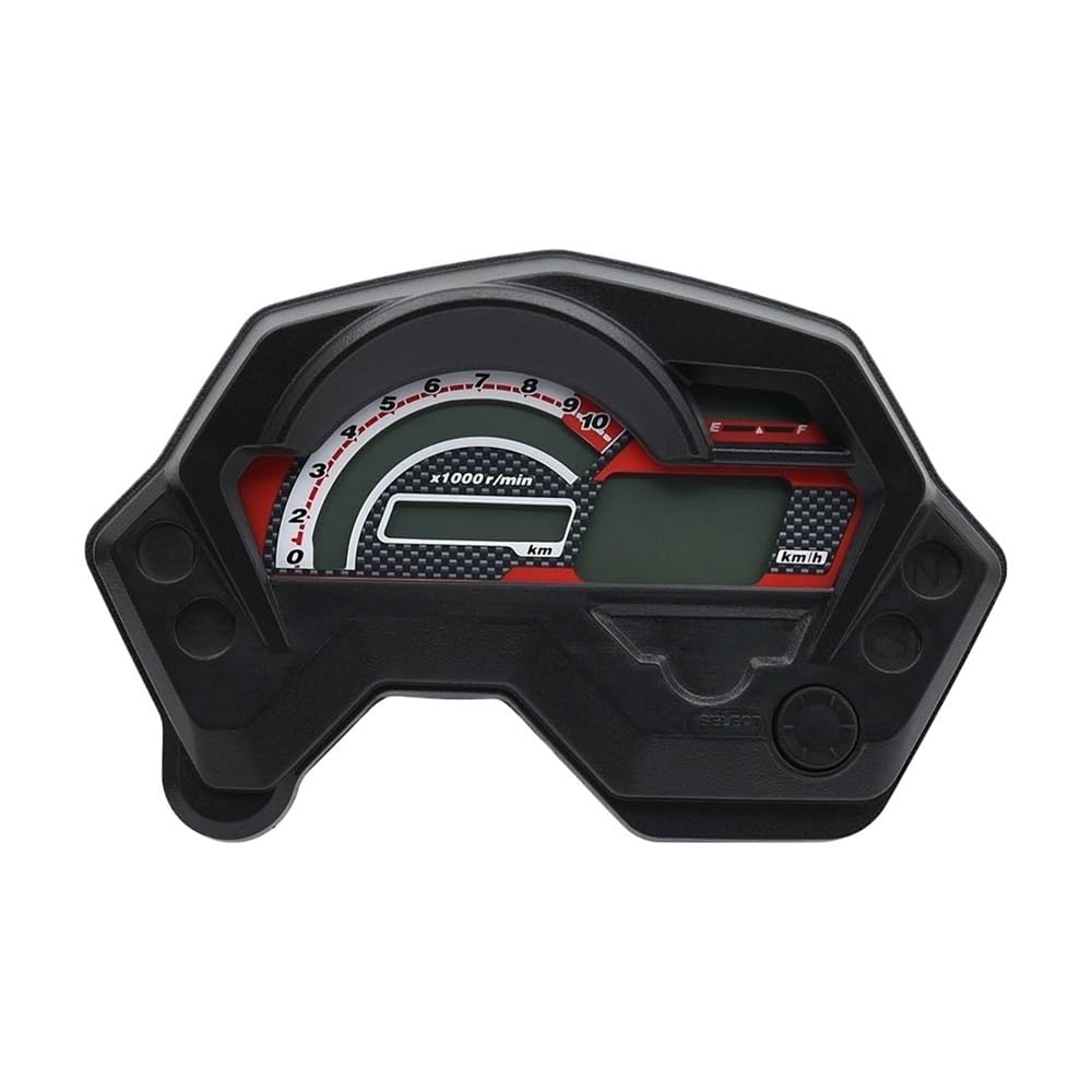 KNVBGG Speedometer Odometer Meter Digital Motorcycle Speedometer Display 10000 RPM Tachometer Dashboard Gauge for FZ16 FZ 16 Motorcycle Odometer