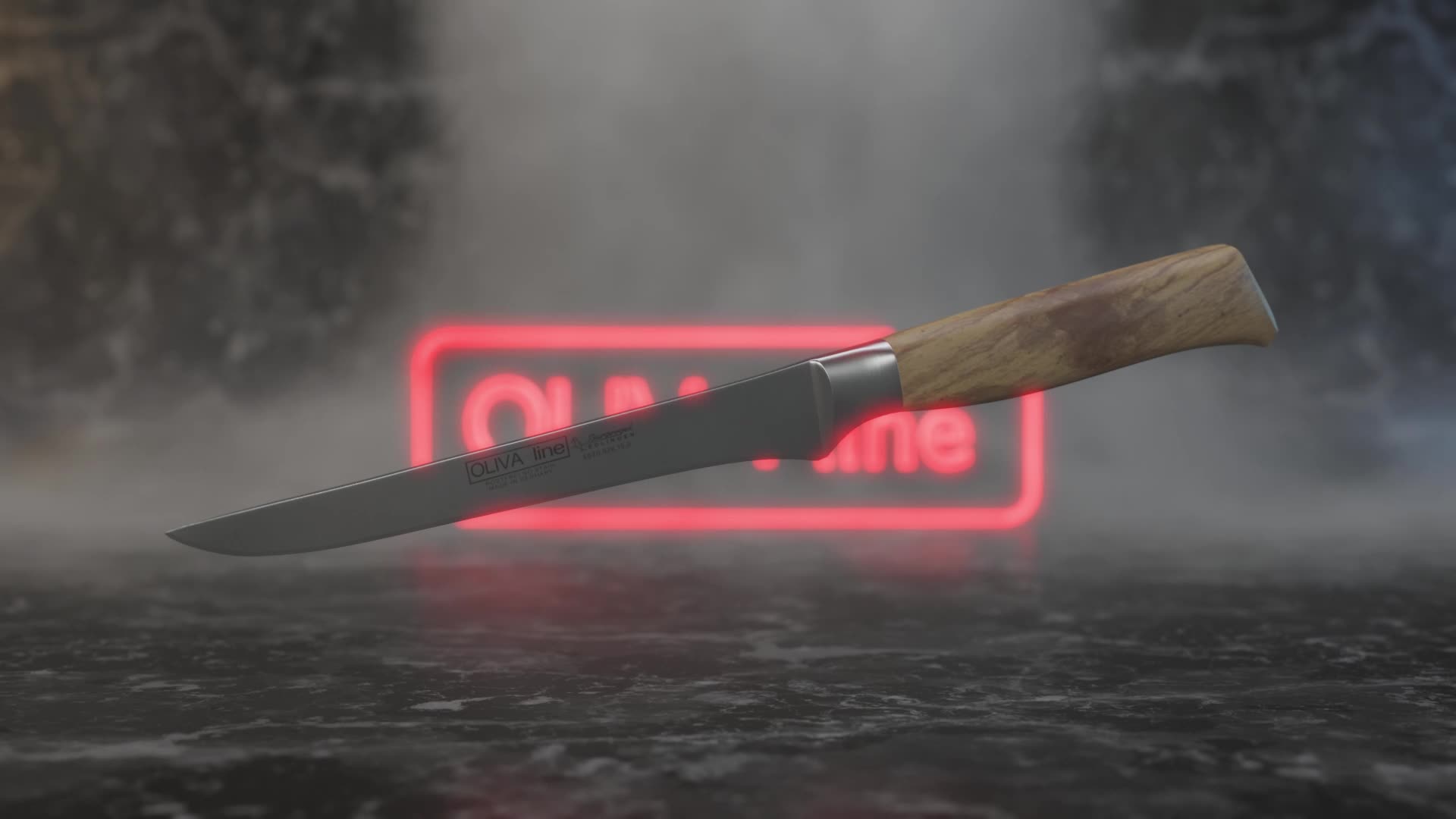 Burgvogel Küchenmesser 9 Cm Oliva Line