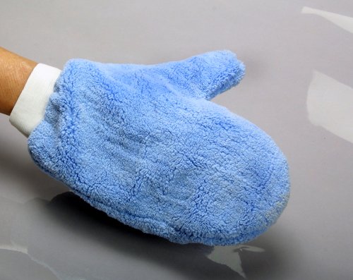 Eurow MMITT-B-2 Microfiber Terry Weave Lint-Free Dusting & Polishing Mitt thumb #5