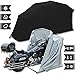 Produktbild Motorradgarage Faltgarage Motorrad Roller Moped Garage Schutzplane Zelt Schwarz XL