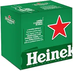 Cerveja Heineken Garrafa 600ml - 12 unid.